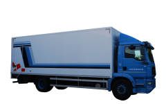 40 m3 Vrachtwagen met laadklep
